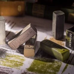 Derwent XL GRAPHITE Blocks Tin Of 6 -Painting Supplies Graphite XL Block Tin 6