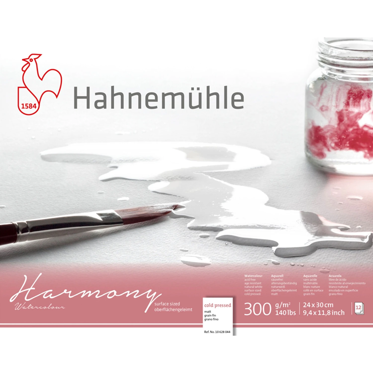 Hahnemühle 'Harmony' Watercolour Blocks - COLD PRESSED - 300gsm 3 Hahnemühle 'Harmony' Watercolour Blocks - COLD PRESSED - 300gsm