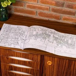 Harry Potter Glow-in-the-Dark Colouring Book -Painting Supplies Harry Potter Glow in the dark illustration