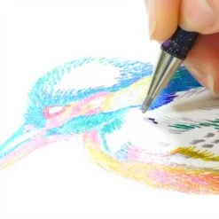 Pentel Hybrid Dual Metallic Gel Rollerball - Mixed Colours (Pack Of 8) 13 Pentel Hybrid Dual Metallic Gel Rollerball - Mixed Colours (Pack Of 8) -Painting Supplies Hybrid Dual Metallic Gel Pen Set 3