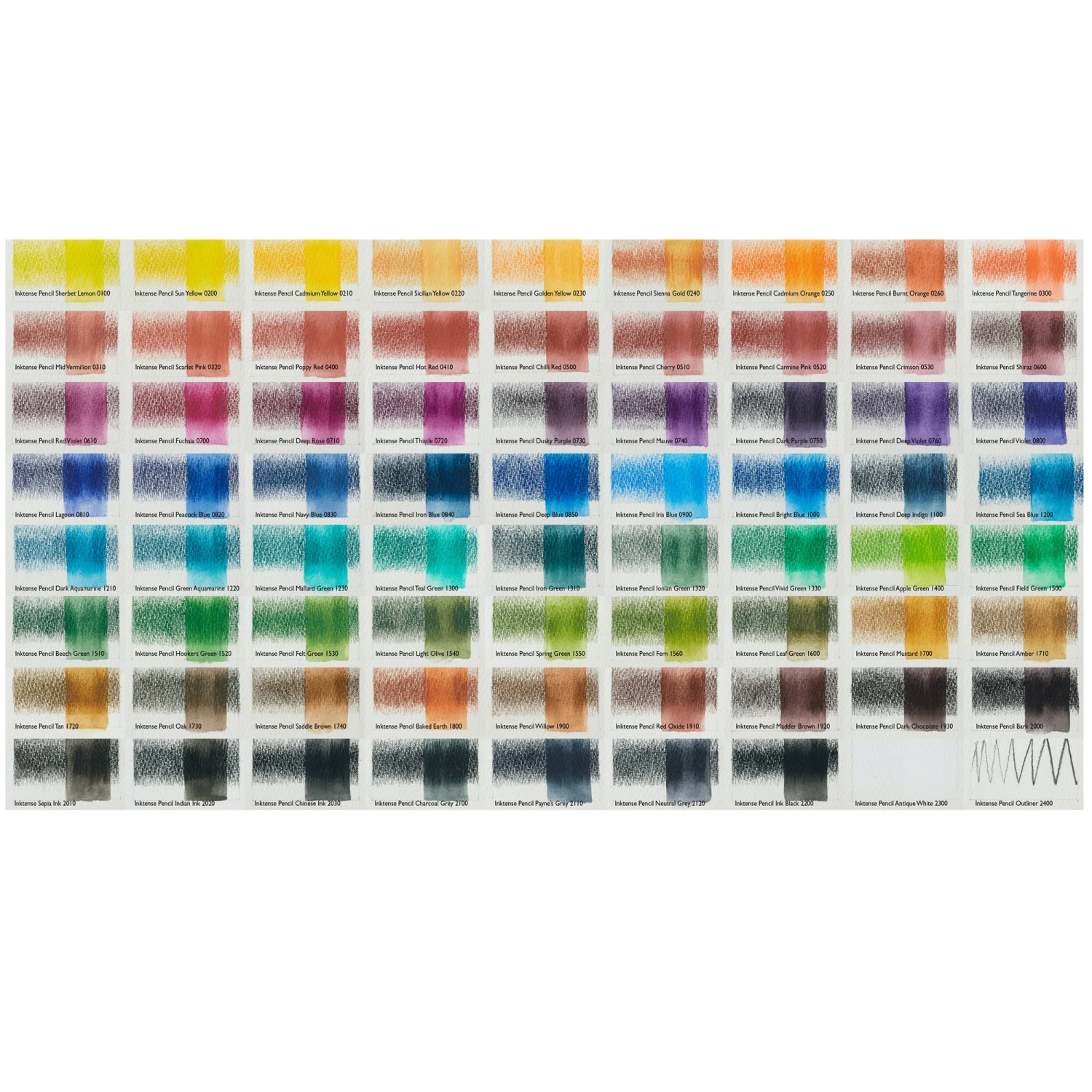 Derwent Inktense Pencils Wooden Box Of 72 7 Derwent Inktense Pencils Wooden Box Of 72 - Image 5