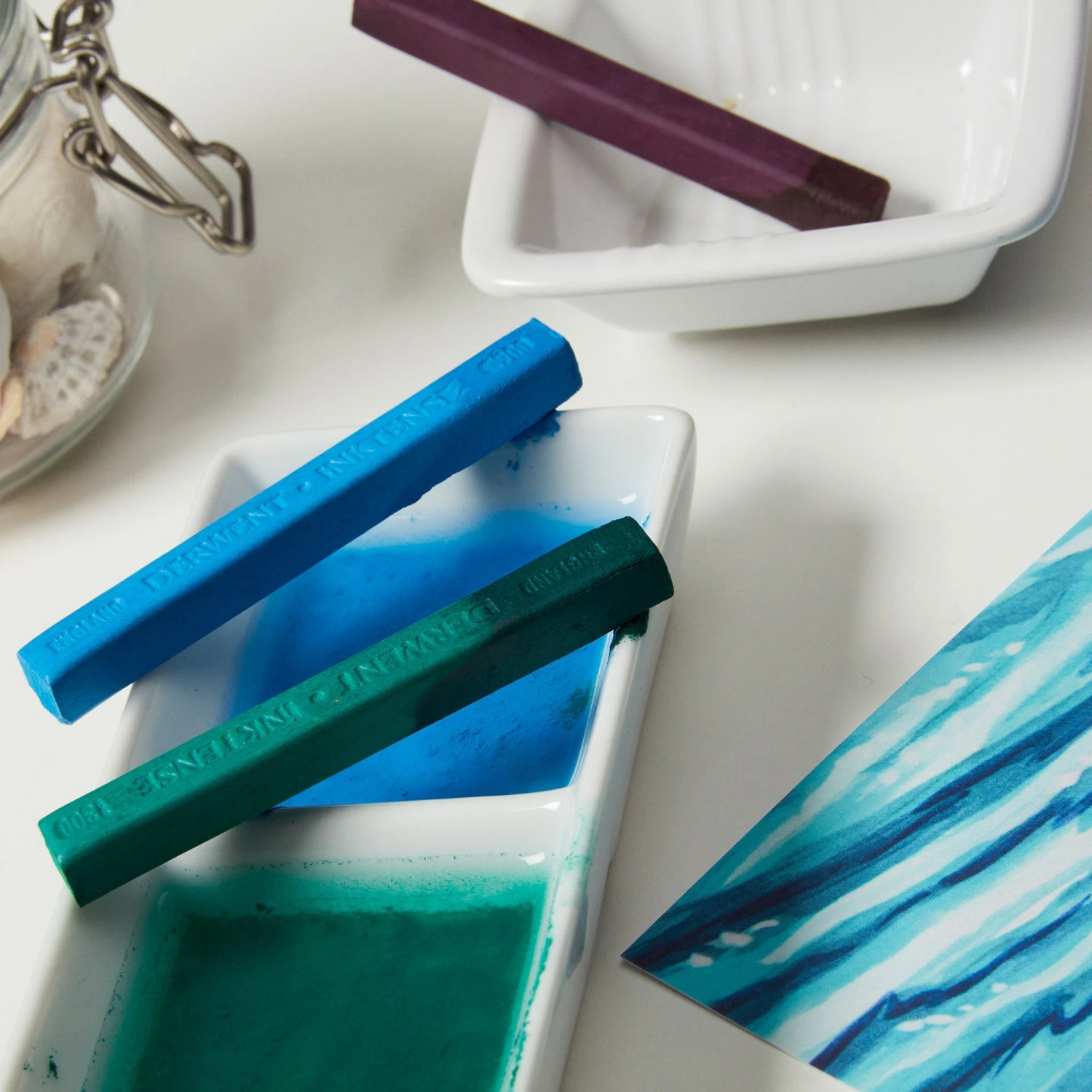 Derwent Inktense Watercolour Ink Blocks - Set Of 24 6 Derwent Inktense Watercolour Ink Blocks - Set Of 24 - Image 4