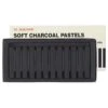 Inscribe Soft Charcoal Pastels - Set Of 12 Square Pastels -Painting Supplies Inscribe Soft Charcoal Pastels 12 1