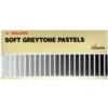 Inscribe Soft Greytone Pastels - Set Of 12 Square Pastels -Painting Supplies Inscribe Soft Greytone Pastels 12 1