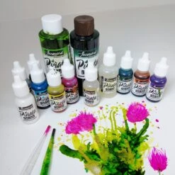 Piñata Alcohol Ink - 0.5oz (14ml) -Painting Supplies Jacquard pinata inks 3