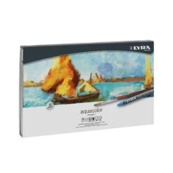 LYRA Aquacolor Water-Soluble Wax Crayons - Set Of 48 -Painting Supplies L5611480 Lyra Aquacolor Set 48pc 1