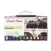 Conte A Paris Carres Landscape Crayons Set Of 12 -Painting Supplies Landscape Crayons