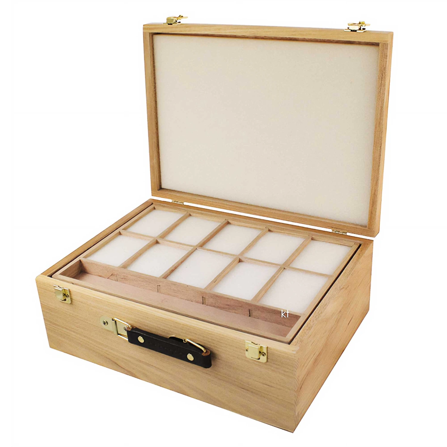 Langsett Wooden Pastel Box 3 Langsett Wooden Pastel Box