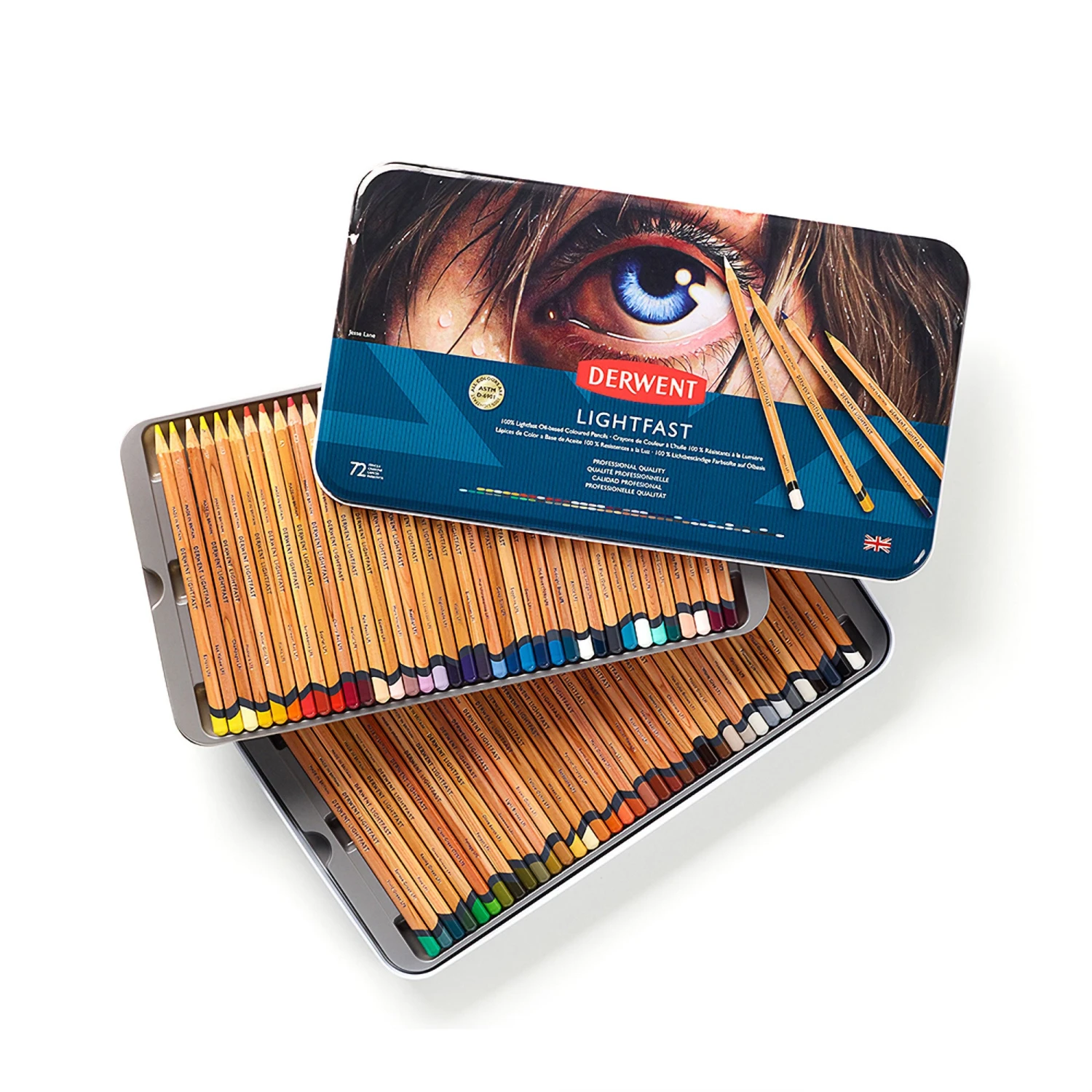 Derwent Lightfast Pencils - Metal Tins 10 Derwent Lightfast Pencils - Metal Tins - Image 8