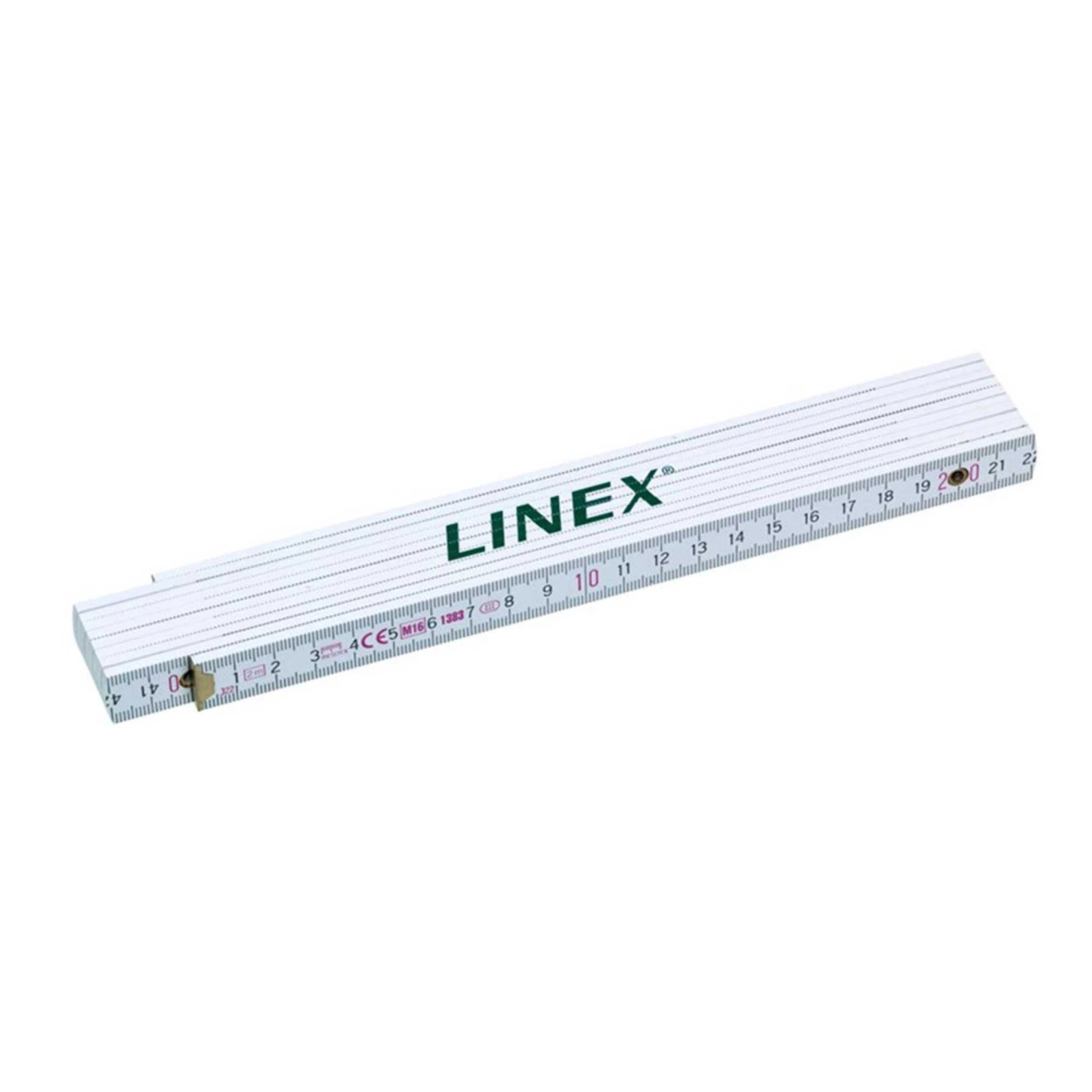 Linex Wooden Folding Ruler - 2m/78" 4 Linex Wooden Folding Ruler - 2m/78" - Image 2
