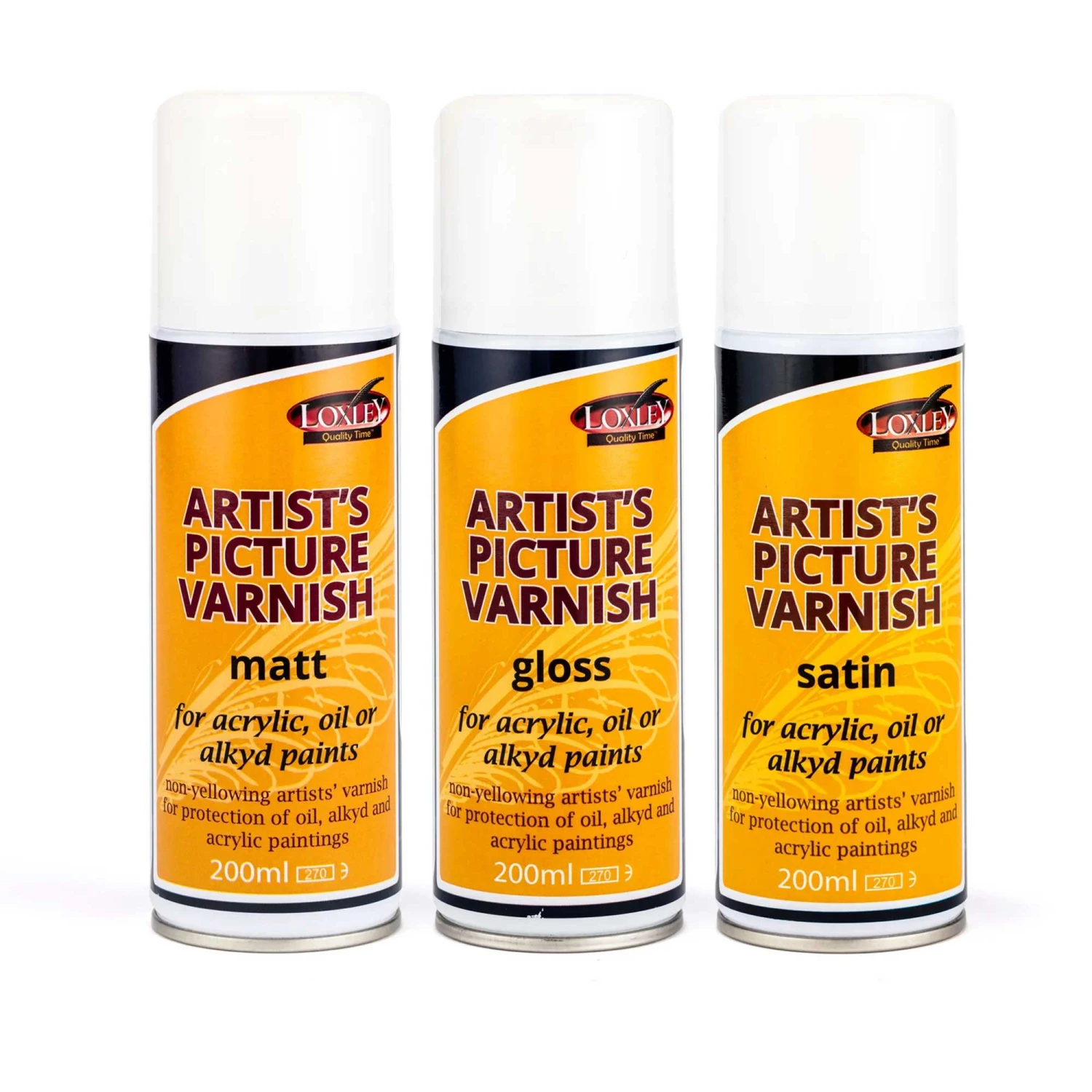 Loxley Artists Picture Varnish 200ml Aerosols 3 Loxley Artists Picture Varnish 200ml Aerosols
