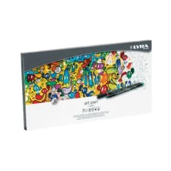 Lyra Hi-Quality Art Pen - Set Of 50 -Painting Supplies Lyra art set open