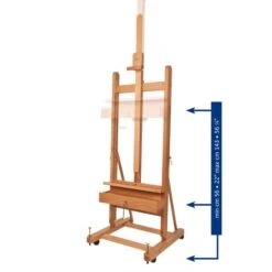 Mabef M05 Studio Easel -Painting Supplies M05 5