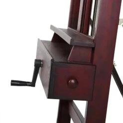 MEEDEN Deluxe Crank Adjusting Master Artist Easel - Deep Walnut Finish -Painting Supplies MEEDEN Deluxe Crank Adjusting Master Artist Easel Stand Dark Walnut W15S MEEDEN 1692307422266 990x990 0103bb0b a140 4f44 822c 791b0d393b87