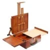 MEEDEN Table Easel Pochade Box - Walnut 1 MEEDEN Table Easel Pochade Box - Walnut -Painting Supplies MEEDEN POCHADE BOX