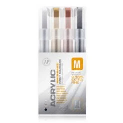 Montana Acrylic Marker Set - Metallic - 0.7mm