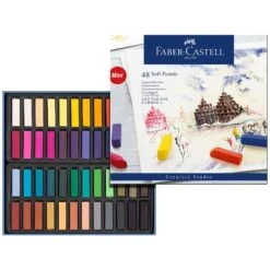 Faber-Castell Mini Soft Pastel Sets -Painting Supplies Mini Soft Pastels 48 2