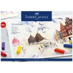 Faber-Castell Mini Soft Pastel Sets -Painting Supplies Mini Soft Pastels 72 1