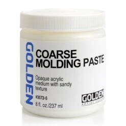 GOLDEN Molding Paste 237ml Tubs 11 GOLDEN Molding Paste 237ml Tubs -Painting Supplies Molding Paste Coarse
