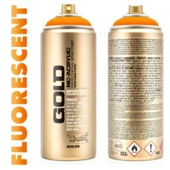Montana Gold FLUORESCENT Colour Cans - 400ml