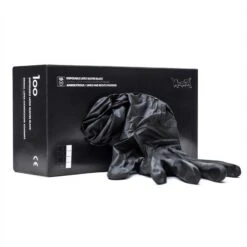Montana Latex Gloves - Black -Painting Supplies Montana Latex Glove 2