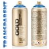 Montana Gold TRANSPARENT Colour Cans 400ml 1 Montana Gold TRANSPARENT Colour Cans 400ml -Painting Supplies Montana Transparent Gold 1