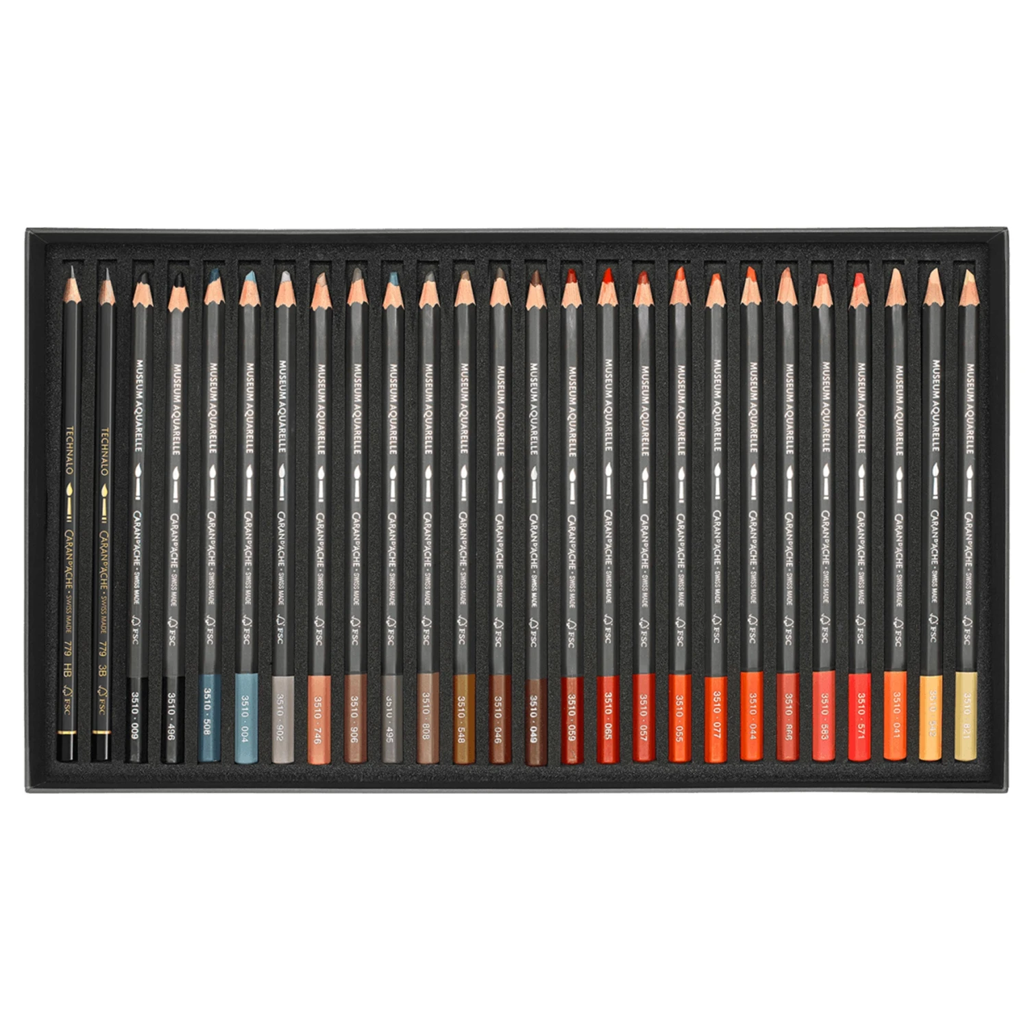 Caran D'Ache Museum Aquarelle Pencils - Set Of 76 7 Caran D'Ache Museum Aquarelle Pencils - Set Of 76 - Image 5