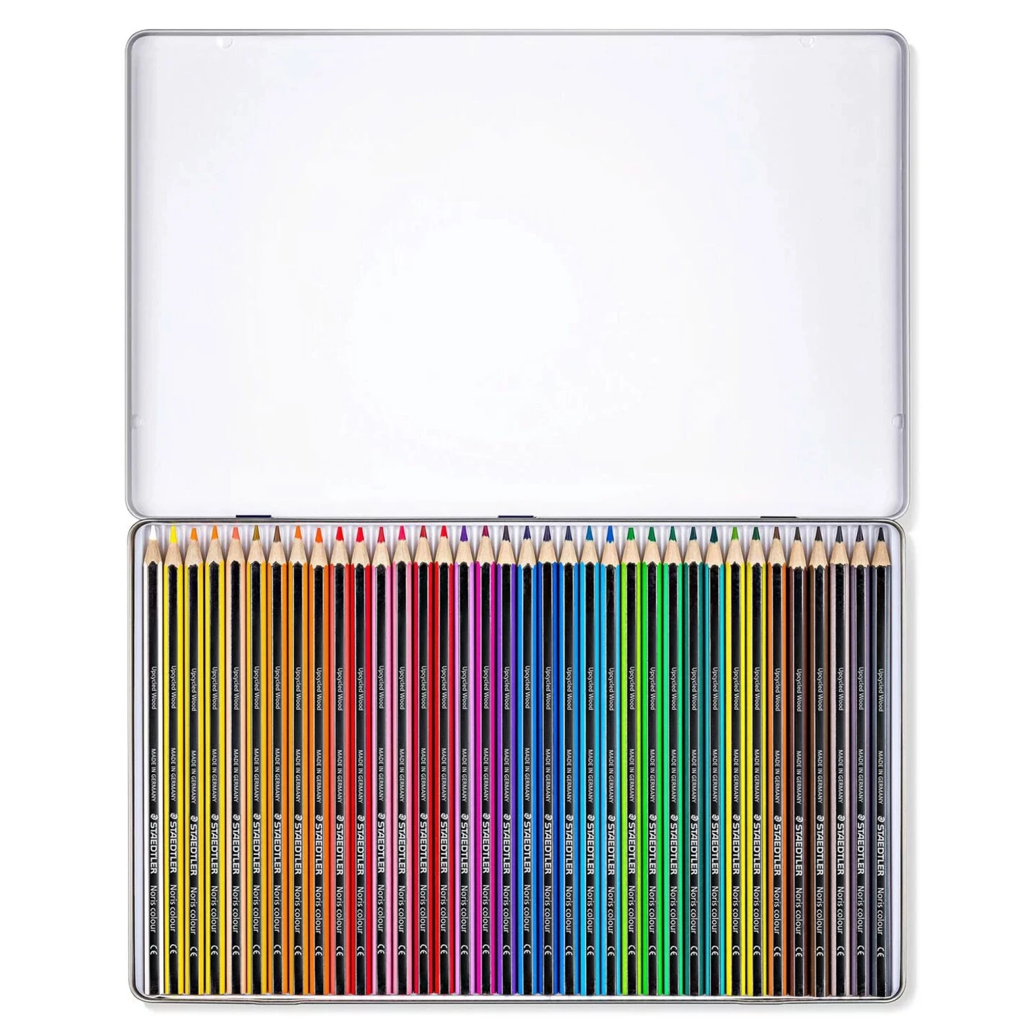 Staedtler Noris Colour Colouring Pencils - Tin Of 36 Assorted Colours 4 Staedtler Noris Colour Colouring Pencils - Tin Of 36 Assorted Colours - Image 2