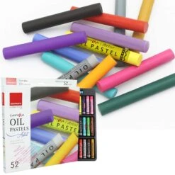 Isomars Canvaa Oil Pastels - Set Of 52 Colours