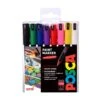 POSCA Markers - 8 Standard Colours - Assorted Sizes 2 POSCA Markers - 8 Standard Colours - Assorted Sizes -Painting Supplies PC 1MR8pcStandard