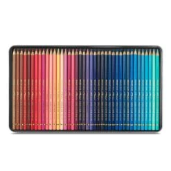 Caran D'Ache Pablo Coloured Pencils Tin Of 120 9 Caran D'Ache Pablo Coloured Pencils Tin Of 120 -Painting Supplies Pablo 120 Coloured Pencils Blues Pinks