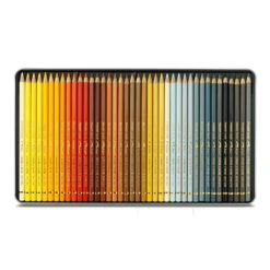 Caran D'Ache Pablo Coloured Pencils Tin Of 120 10 Caran D'Ache Pablo Coloured Pencils Tin Of 120 -Painting Supplies Pablo 120 Coloured Pencils Orange