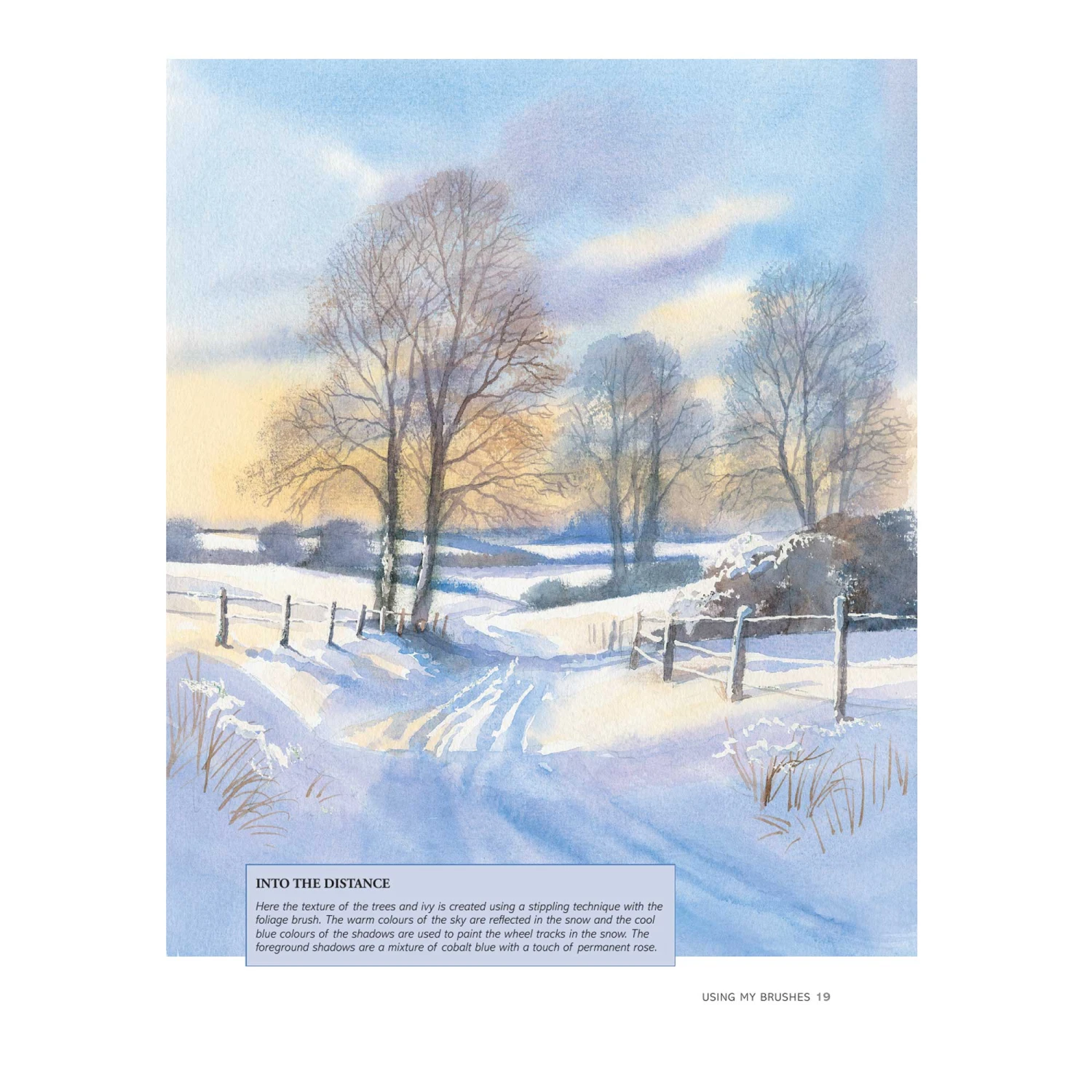 Painting Watercolour Snow Scenes The Easy Way - T. Harrison 4 Painting Watercolour Snow Scenes The Easy Way - T. Harrison - Image 2