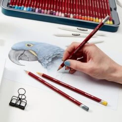 Derwent Pastel Pencil Metal Tins -Painting Supplies Pastel Pencils Set 2