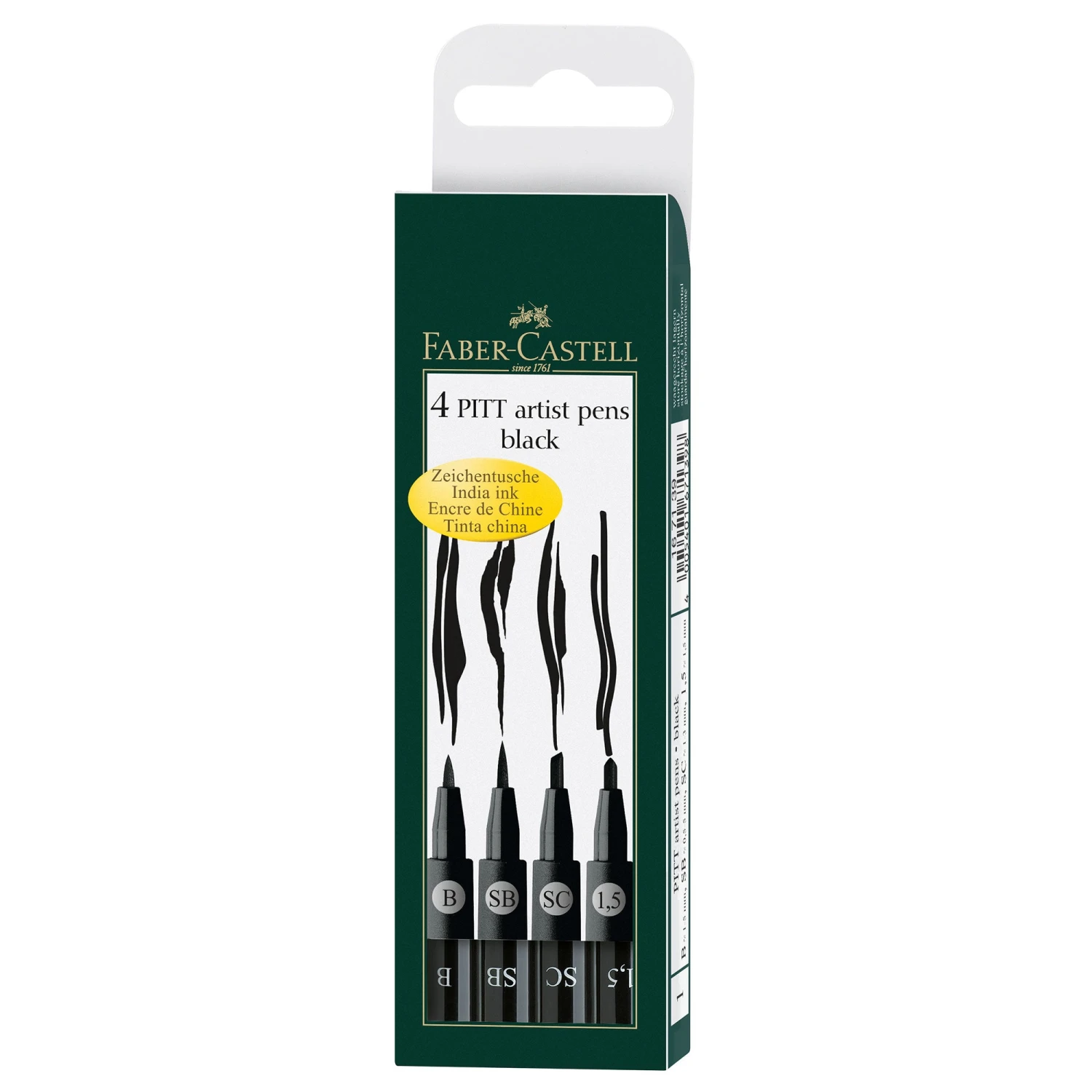 Faber-Castell Fine Pitt Brush Pen Sets Of 4 5 Faber-Castell Fine Pitt Brush Pen Sets Of 4 - Image 3