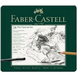 Faber-Castell Pitt Charcoal - Set Of 24