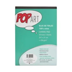 Pebeo Pop Art 100% Canvas Pads