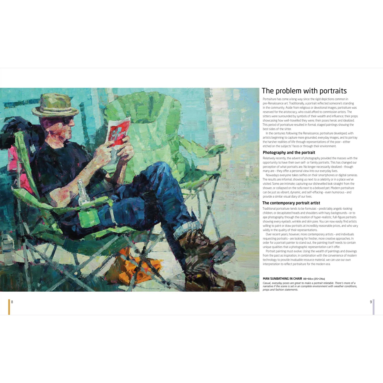 Painting Portraits In Acrylics - H. Akib 4 Painting Portraits In Acrylics - H. Akib - Image 2