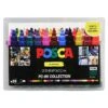 POSCA PC-8K - 33 Colours Collection - Large Chisel 8mm -Painting Supplies Posca PC 8K 33 Collection 1