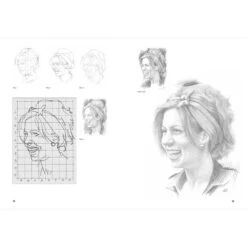 Drawing Using Grids: Portraits With Character - G. Civardi -Painting Supplies Potraits With Character Grid 4