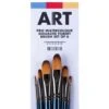 ARTdiscount Pro Watercolour/Gouache Filbert Brush Set Of 6 2 ARTdiscount Pro Watercolour/Gouache Filbert Brush Set Of 6 -Painting Supplies Pro Gouche Filbert So6 1