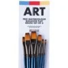 ARTdiscount Pro Watercolour/Gouache Flat Brush Set Of 6 1 ARTdiscount Pro Watercolour/Gouache Flat Brush Set Of 6 -Painting Supplies Pro Gouche Flat So6 1