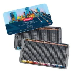Derwent Procolour Pencil Metal/Tin Box Sets 11 Derwent Procolour Pencil Metal/Tin Box Sets -Painting Supplies Procolour Set 72