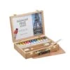 Sennelier Rive Gauche Wooden Box Set - Fast Drying Oils - 12 X 40ml & Accessories -Painting Supplies Sennelier Rive GaucheS21 N130327