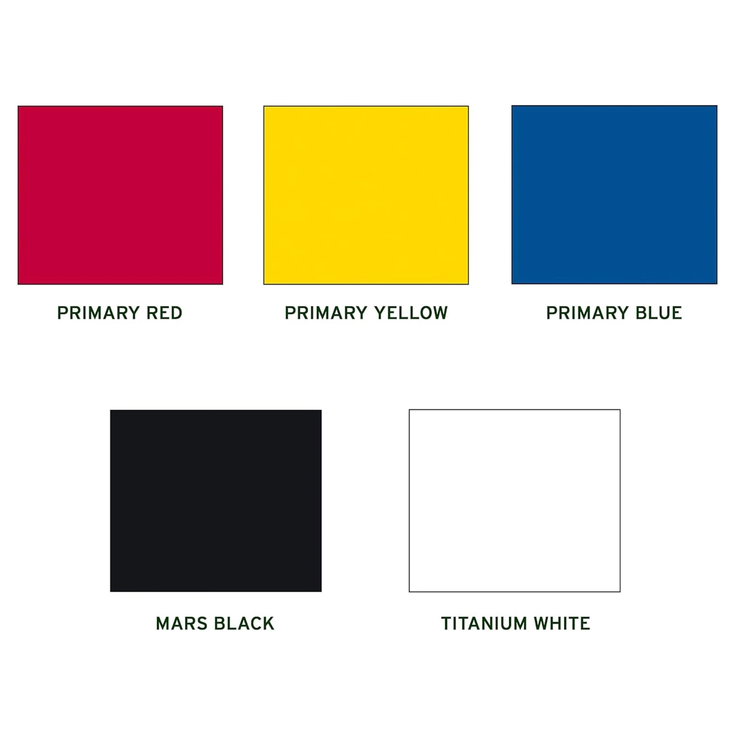 Sennelier Abstract Acrylic Paint Pouches - 5 X 120ml - Primary Set 4 Sennelier Abstract Acrylic Paint Pouches - 5 X 120ml - Primary Set - Image 2