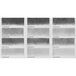 Derwent Medium Sketching Pencils - Set Of 12 -Painting Supplies Sketching Pencils 12 Swatches