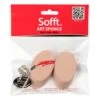 PanPastel - Sofft Angle Slice: Round Sponge -Painting Supplies Sofft Angle Round 1