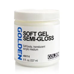 GOLDEN Soft Gel 237ml -Painting Supplies Soft Gel Semi Gloss