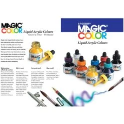 Magic Color Starter Set - 8 X 28ml 7 Magic Color Starter Set - 8 X 28ml -Painting Supplies Starter Set 3