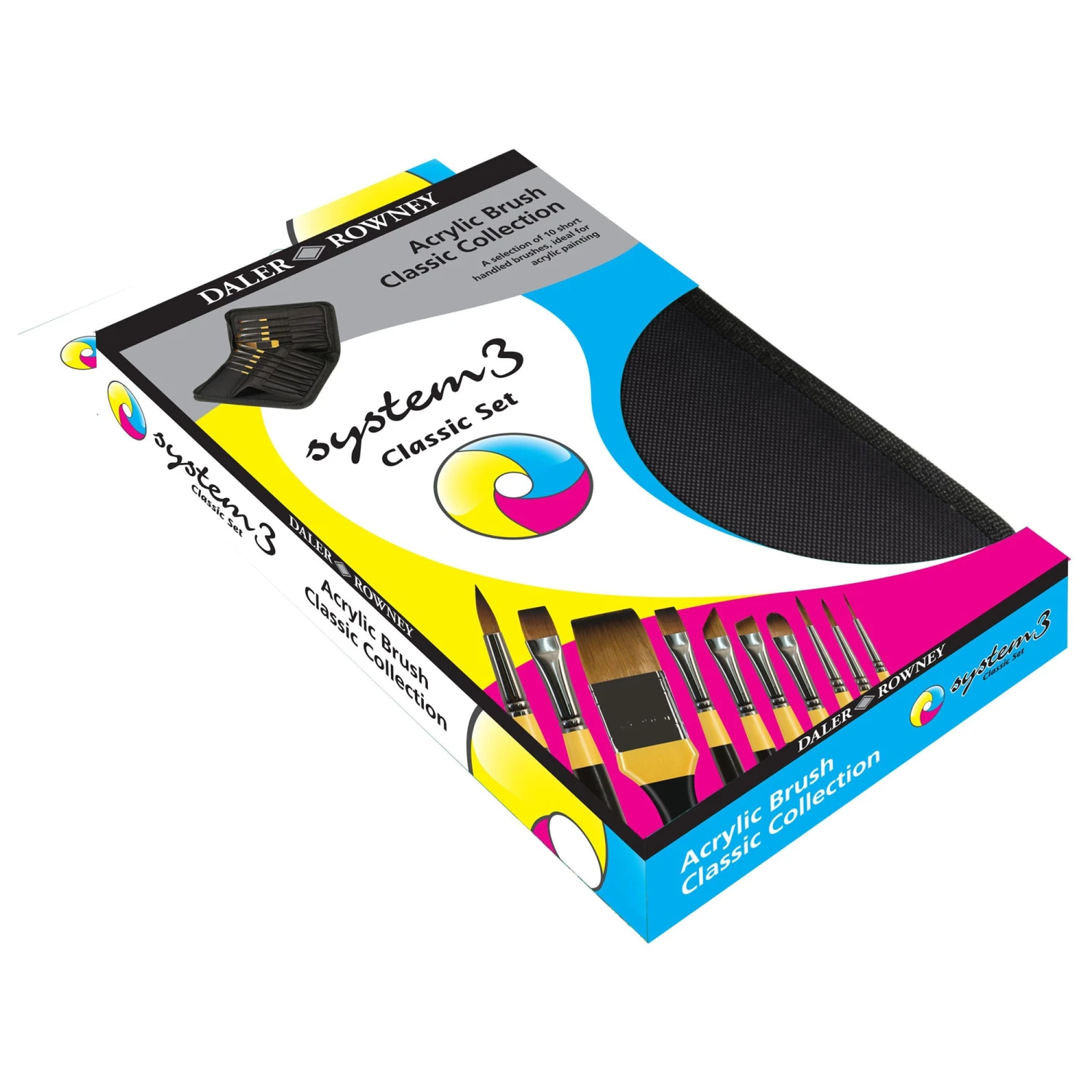 Daler-Rowney System3 Acrylic Brush Classic Collection 3 Daler-Rowney System3 Acrylic Brush Classic Collection